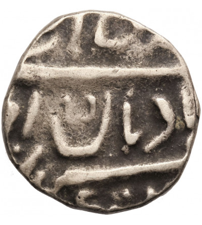 India - Jaisalmir. Ranjit Singh, AH 1263-1281 / 1846-1864 AD. 1/2 Rupee AH 22 (1860 AD)