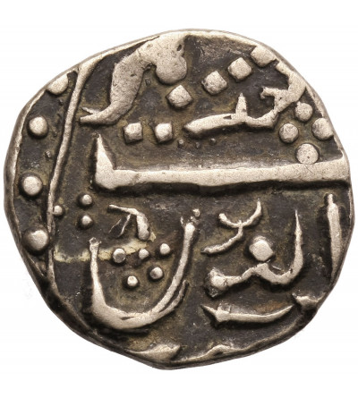 Indie - Jaisalmir. Ranjit Singh, AH 1263-1281 / 1846-1864 AD. 1/2 rupii AH 22 (1860 AD)