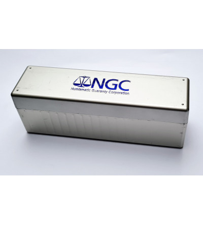 Company original box for 20 NGC slabs