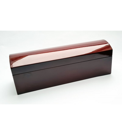Exclusive wooden lacquered box for 25 coins in slabs, (NGC, PCGS, ANACS, etc.)