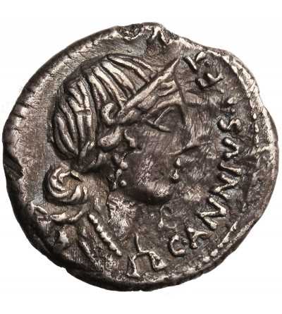 Rzym Republika, C. Annius T.f. T.n and L. Fabius L.f. Hispaniensis. AR Denar, 82-81 r. p.n.e., północne Włochy lub Hiszpania