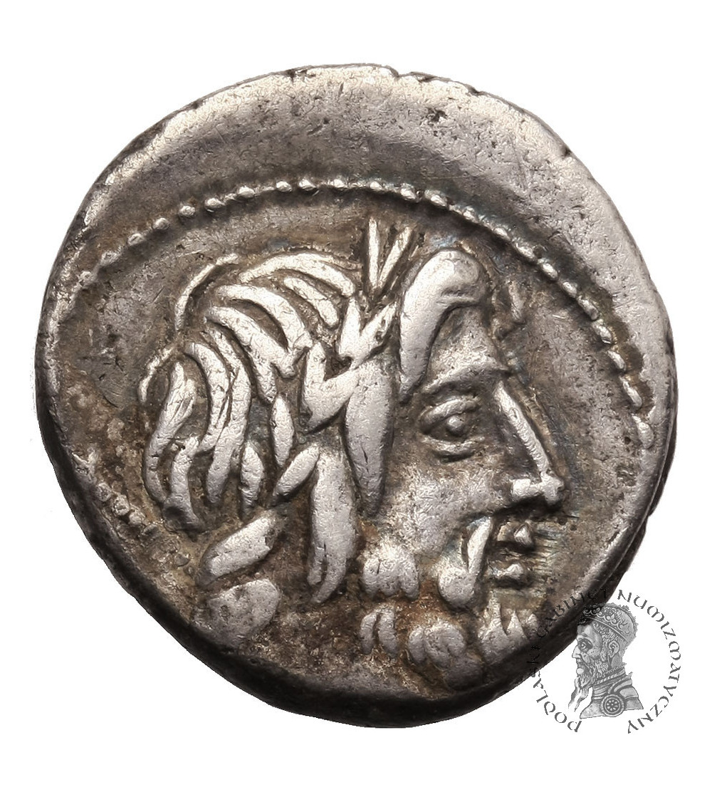 Rzym Republika, L. Rubrius Dossenus. AR Denar, 87 r. p.n.e., mennica Rzym