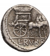 The Roman Republic, L. Rubrius Dossenus. AR Denarius, 87 BC, Rome mint