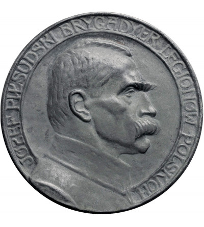 Polska. Medal 1916, Józef Piłsudski Brygadier Legionów Polskich - nakład 500 sztuk