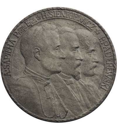 Polska. Medal 1915, Polonia Devastata