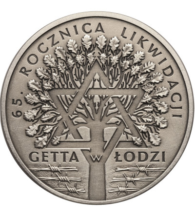 Poland. 20 Zlotych 2009, 65th Anniversary of the Liquidation of the Lodz Ghetto