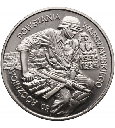 Poland. 100000 Zlotych 1994, 50th Anniversary of the Warsaw Uprising
