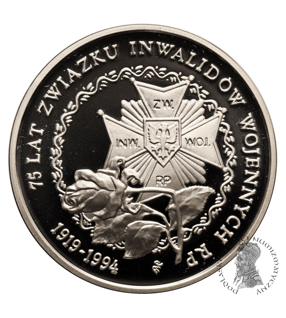 Poland. 200000 Zlotych 1994, 75 Years of the Polish War Veterans Association - Proof