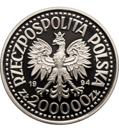 Polska. 200000 złotych 1994, 75 Lat Związku Inwalidów Wojennych RP - Proof