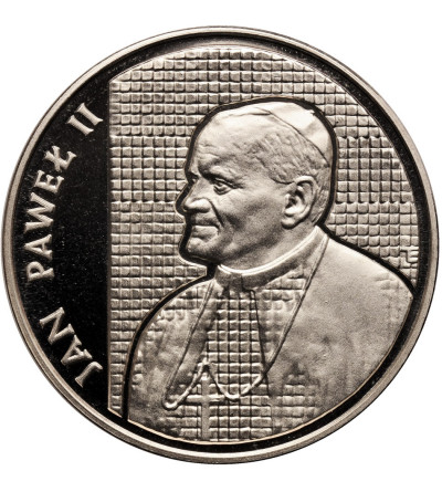 Polska. 10000 złotych 1989, Jan Paweł II (kratka / mozaika) - Proof