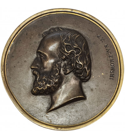 Poland. Medallion, Zygmunt Kaczkowski, Minter cast 1854 (120 x 120 mm)