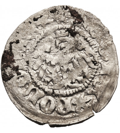 Poland. Ladislaus Jagiello (Władysław Jagiełło) 1386–1434. Half Groschen (Polgrosz) ND (1410-1412), Krakow mint