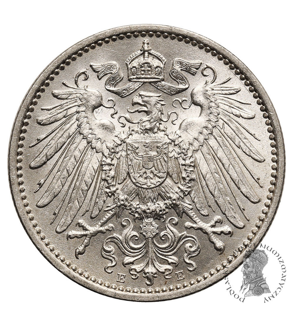 Germany, Empire. 1 Mark 1914 E, Muldenhutten