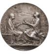Francja. Medal ślubny / małżeński, O. Roty 1895. SEMPER (zawsze)