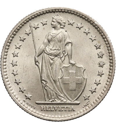 Szwajcaria. 2 franki 1943 B