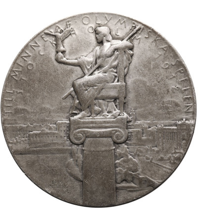 Sweden. Participant's medal from the 1912 Stockholm Olympics