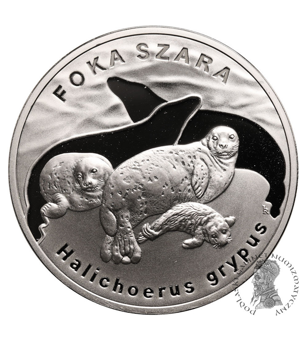 Polska. 20 złotych 2007, Foka szara