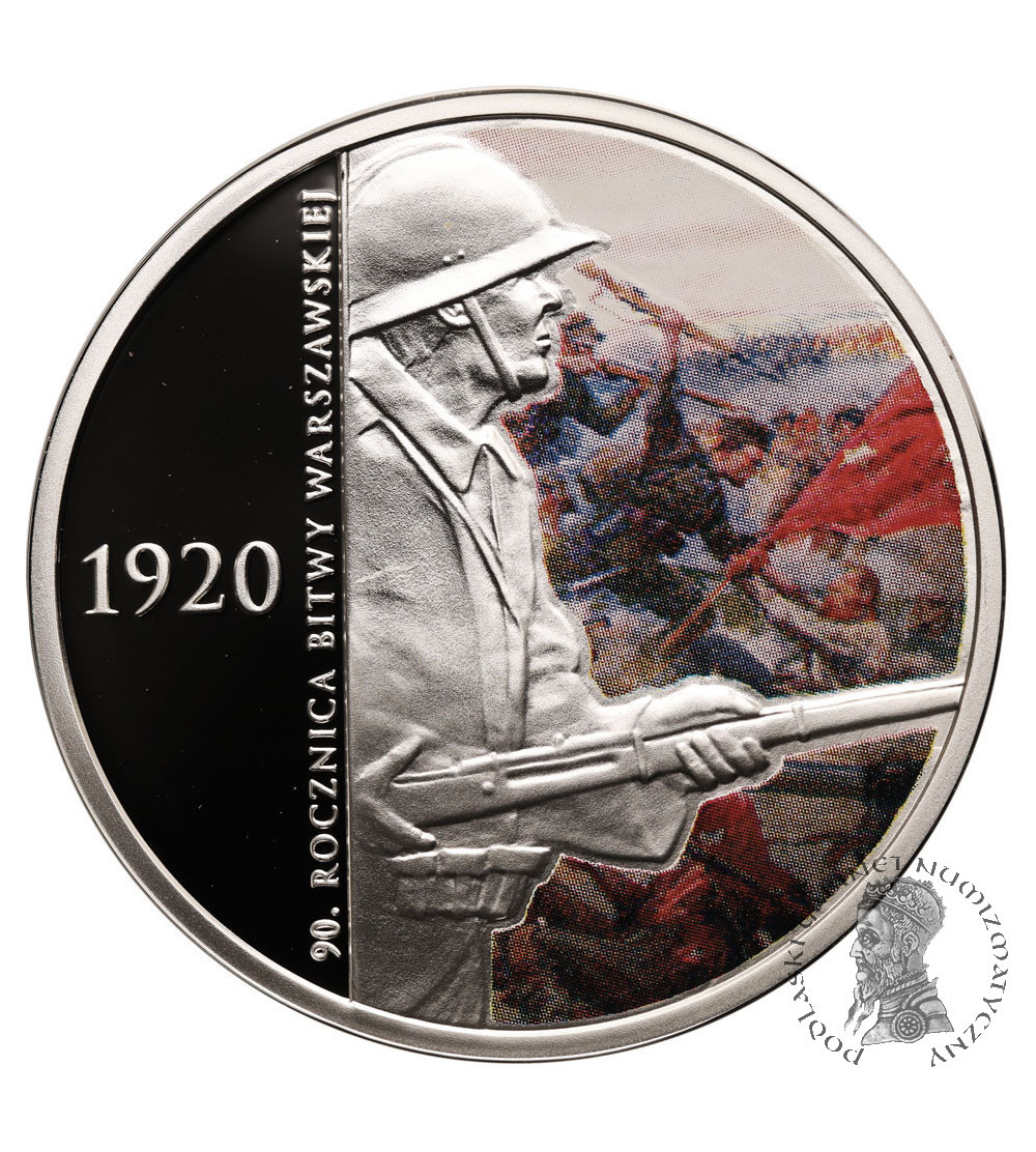 Poland. 20 Zlotych 2010, 90th Anniversary of the Battle of Warsaw - Proof