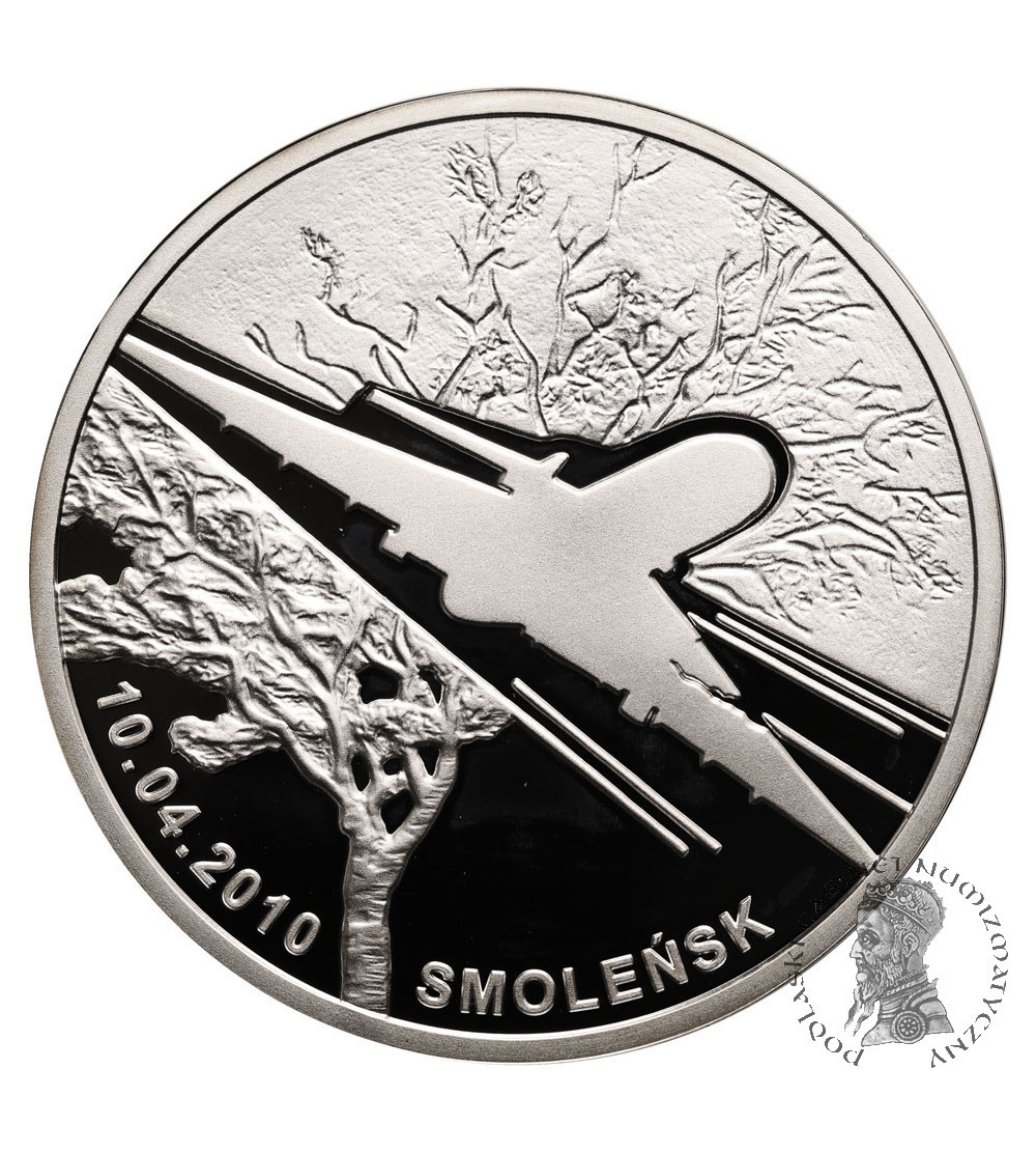 Poland. 20 Zlotych 2011, Smolensk - In memory of the victims of 10.04.2010 - Proof