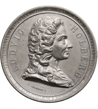 Norwegia. Ludvig Holberg. Medal z okazji 200 rocznicy urodzin poety, 1884