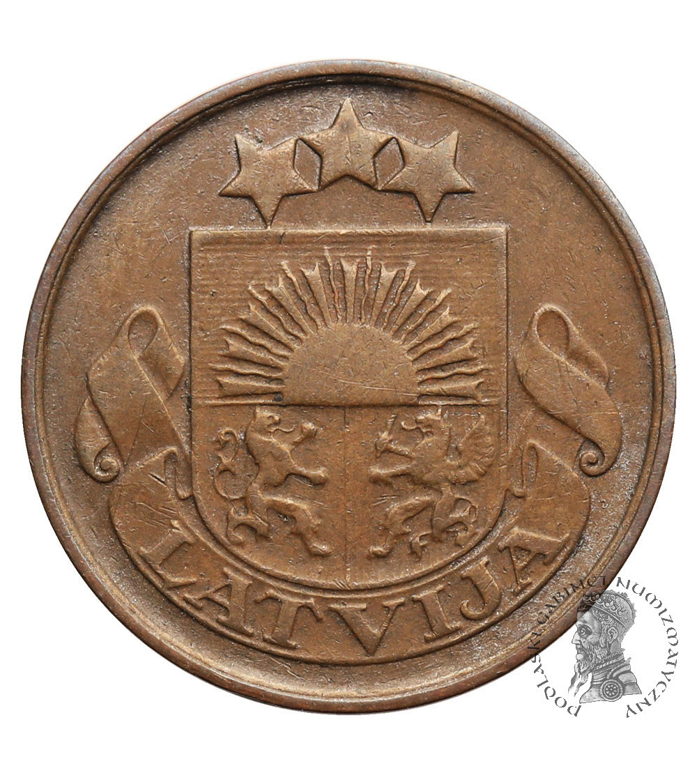 Łotwa, Republika 1918-1938. 2 Santimi 1922