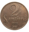 Łotwa, Republika 1918-1938. 2 Santimi 1928