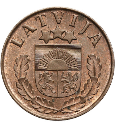 Latvia, First Republic 1918-1938. 2 Santimi 1939
