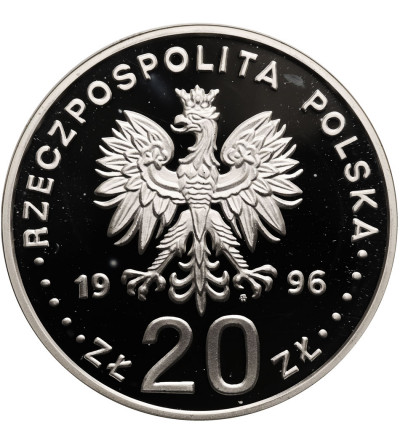 Polska. 20 złotych 1996, IV Wieki Stołeczności Warszawy
