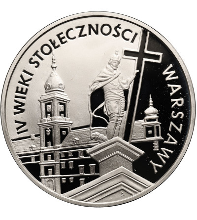 Poland. 20 Zlotych 1996, IV Centuries of Warsaw's Capital City - Proof