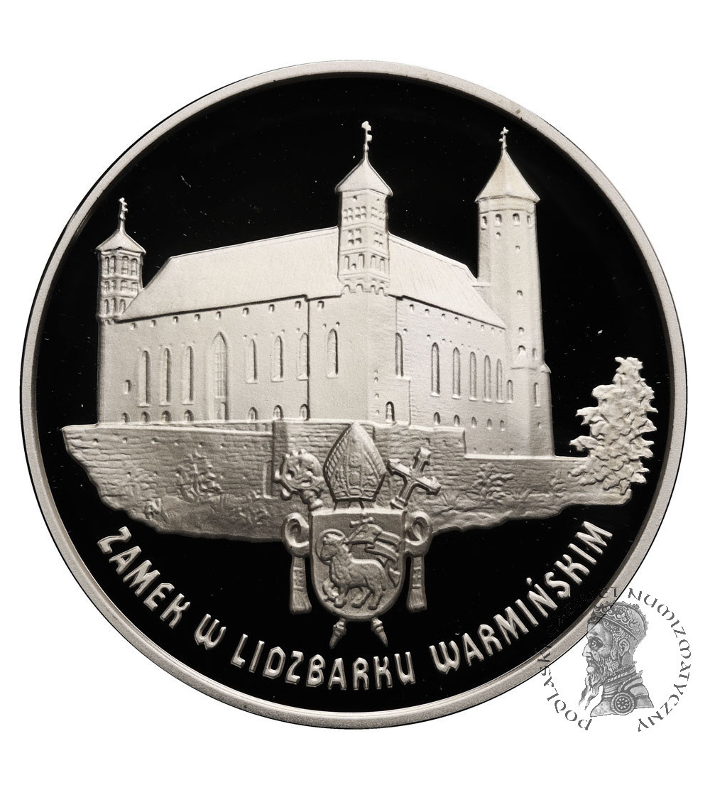 Polska. 20 złotych 1996, Zamek w Lidzbarku Warmińskim