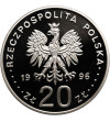 Poland. 20 Zlotych 1996, Millennium of the City of Gdansk - Proof