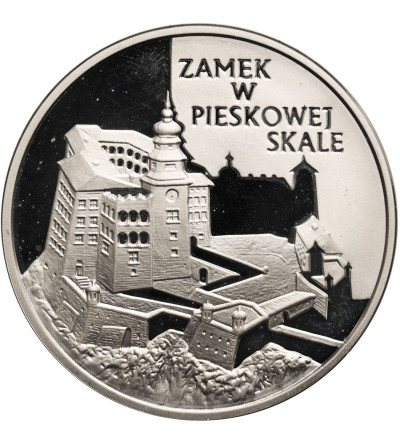 Poland. 20 Zlotych 1997, Castle in Pieskowa Skala - Proof