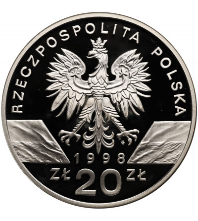 Polska. 20 złotych 1998, Ropucha Paskówka