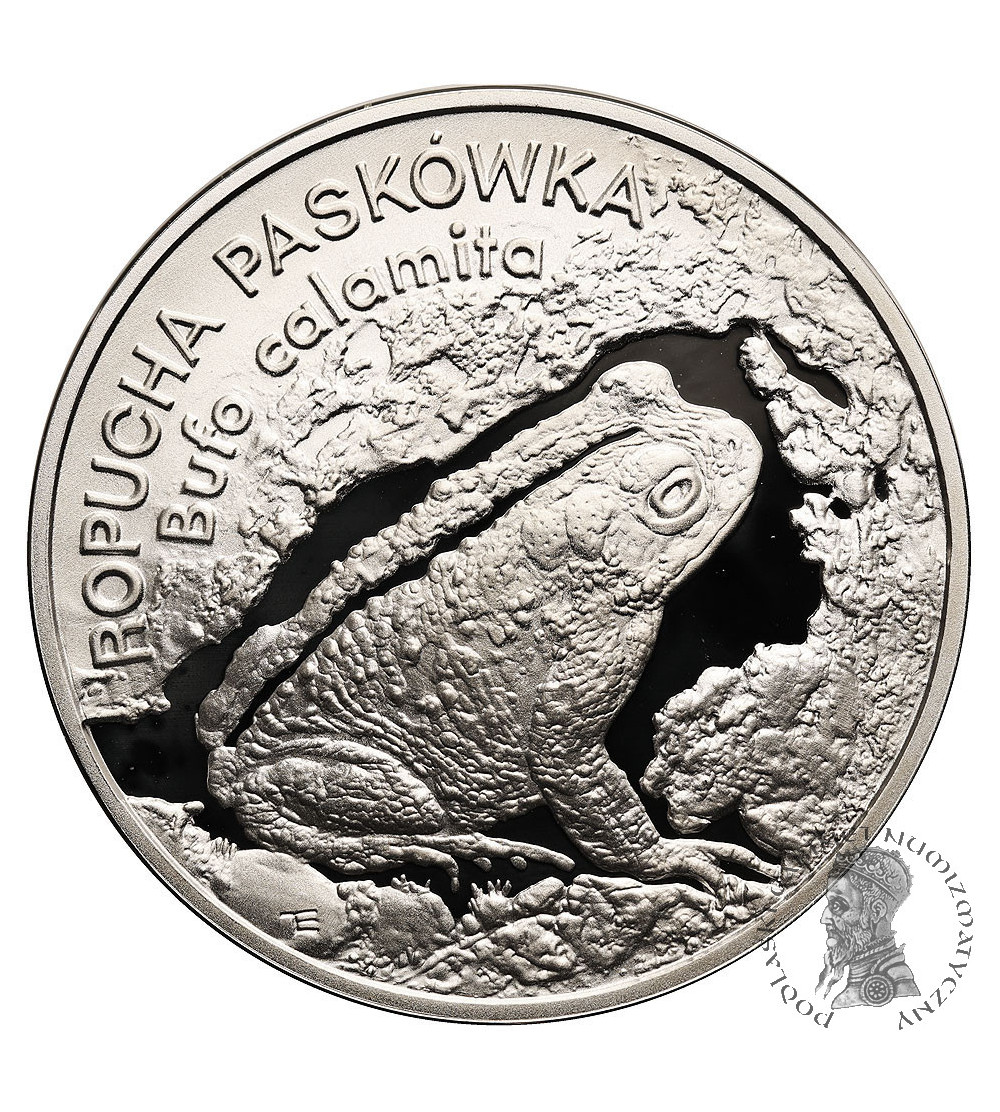 Poland. 20 Zlotych 1998, Natterjack toad - Proof