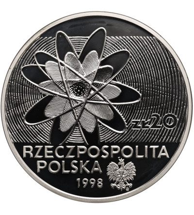 Polska. 20 złotych 1998, 100-lecie Odkrycia Polonu i Radu