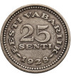 Estonia, Republic 1918-1941. 25 Senti 1928