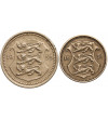 Estonia, Republika 1918-1941. Zestaw: 10 centów 1931, 20 centów 1935