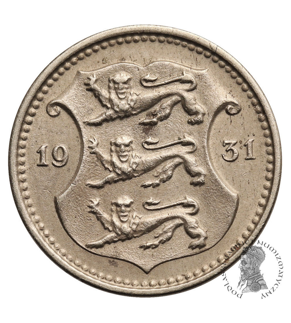Estonia, Republika 1918-1941. 10 centów (Senti) 1931