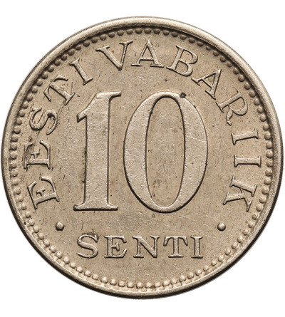 Estonia, Republika 1918-1941. 10 centów (Senti) 1931