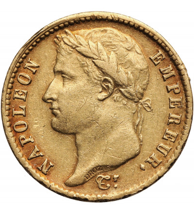 Francja, Napoleon I 1804-1814. 20 franków 1810 A, Paryż