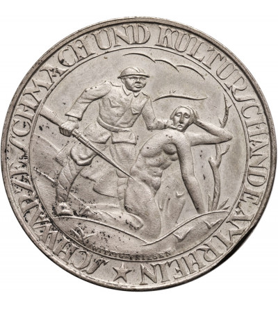 Germany, Weimar Republic. Satirical medal Nuremberg 1921 (Deutscher Not und Schmach Taler)