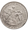 Niemcy, Republika Weimarska. Medal satyryczny Norymberga 1921 (Deutscher Not und Schmach Taler)
