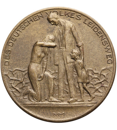 Germany. Medal to commemorate hyperinflation in Germany 1923