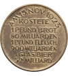 Niemcy, medal na pamiątkę hiperinflacji w Niemczech 1923
