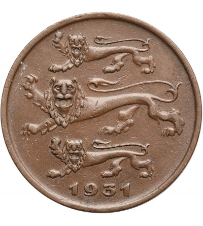 Estonia, Republika 1918-1941. 5 Centów (Senti) 1931