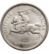 Litwa, Republika 1918-1940. 5 Litów (Litai) 1925