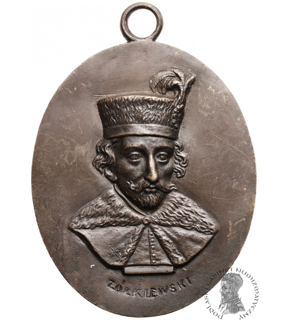 Poland. Oval medallion, Stanislaw Zolkiewski. MINTER (60 x 73 mm)
