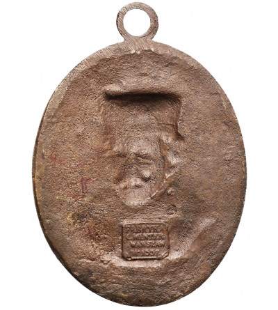 Poland. Oval medallion, Stanislaw Zolkiewski. MINTER (60 x 73 mm)