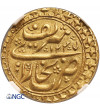 Bukhara. AV Tilla AH 1235 / 1821 AD, Khanate Haidar Tora 1800-1826 AD - NGC UNC Details