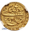 Buchara. AV Tilla AH 1235 / 1821 AD, Chanat Haidar Tora 1800-1826 AD - NGC UNC Details